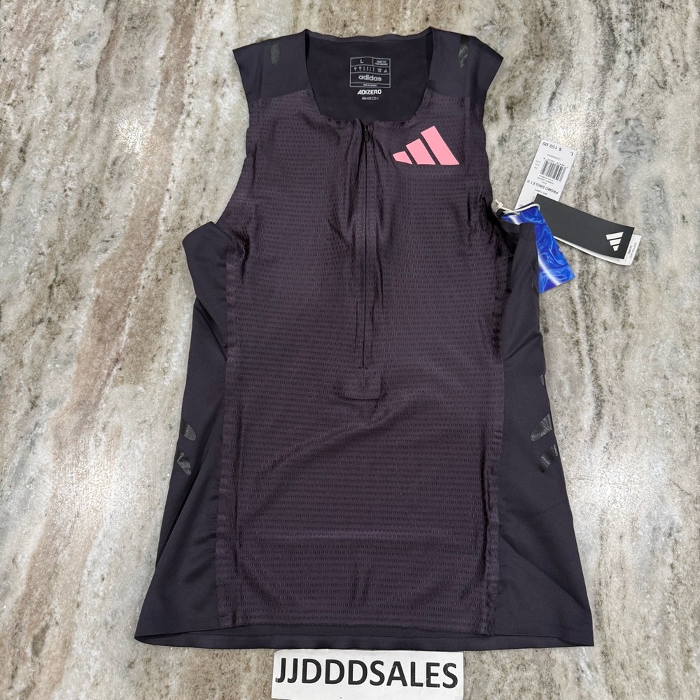 Adidas 2024 Pro Elite Team Rheon Promo Racing Singlet IR8278 Men's Sz Large NWT